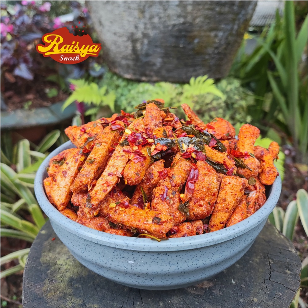 

Basreng Stik Bumbu Basah Daun Jeruk/ Basreng Pedas 50 Gram