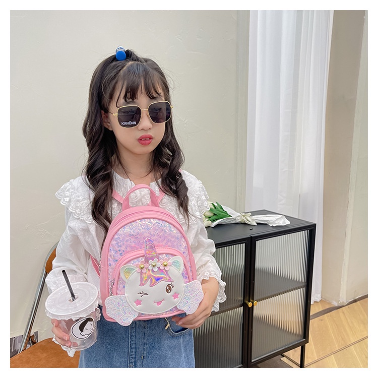 tas sekolah anak ransel anak motif unicorn horn mini tas import anak