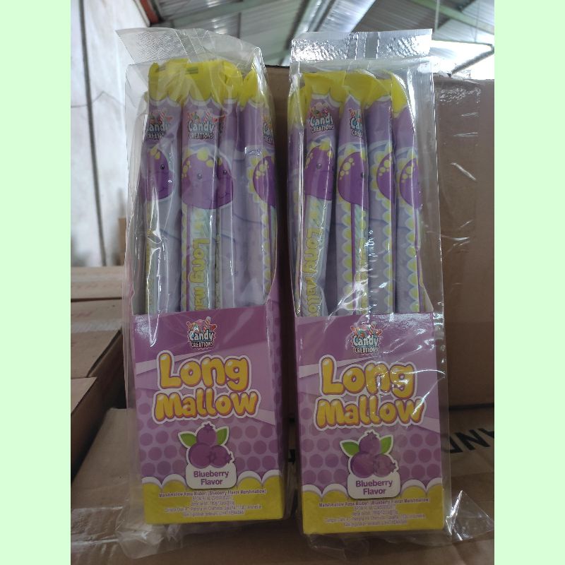 

Long Mallow Marshmallow Rasa Blueberry - 180 gr isi 12