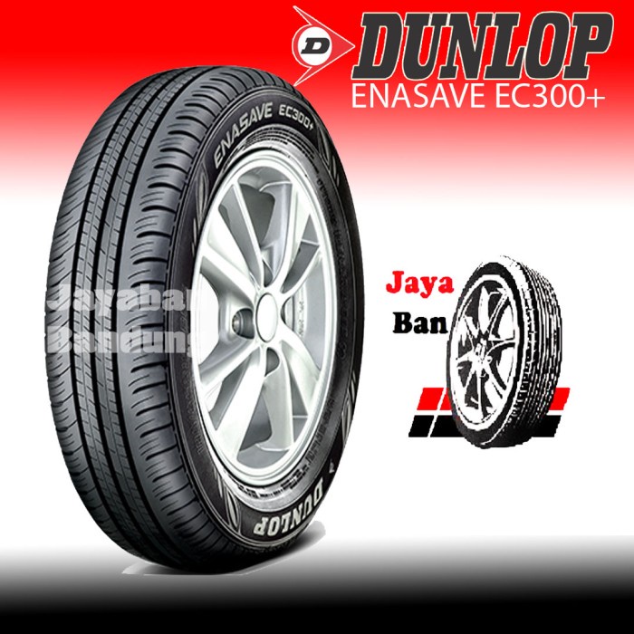 Dunlop Enasave EC300+ Ukuran 185/60 R15 - Ban Mobil Yaris Swift Vitz