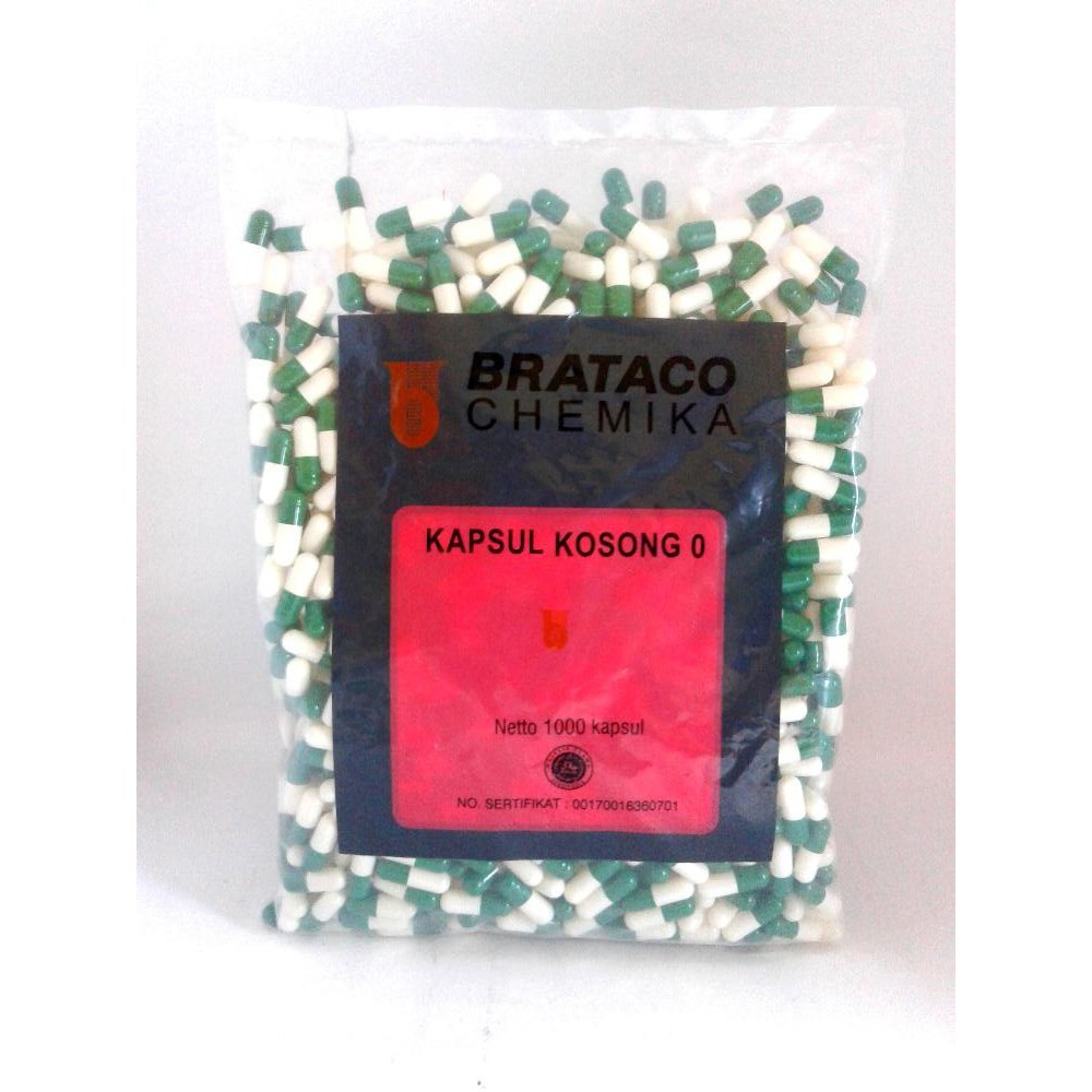 Kapsul Kosong No.0 Merek Brataco