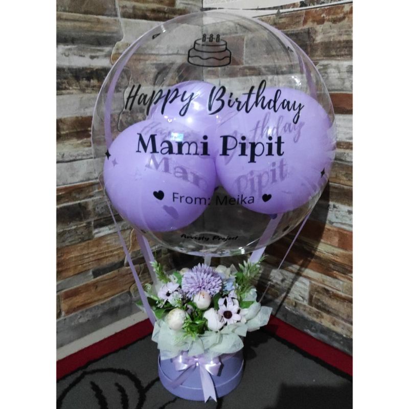 BUKET BALON BUNGA/ BUKET WISUDA