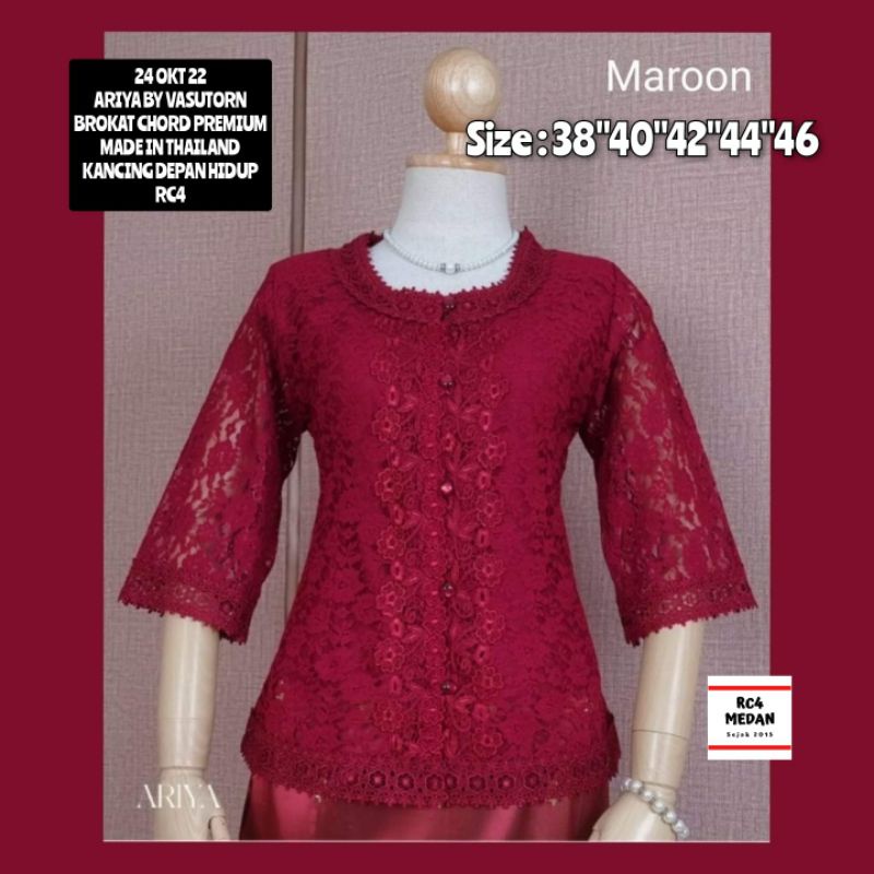 atasan blouse Brokat import Bangkok Vasutron