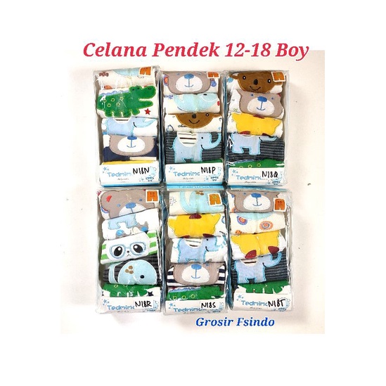 Celana pendek 5in1 KODE N/Celana bayi