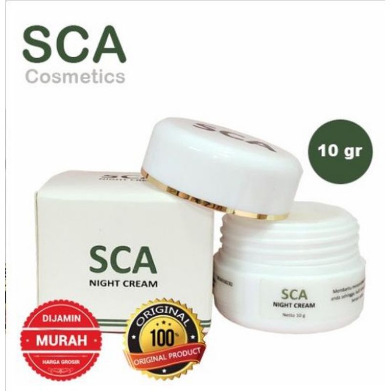 SCA Night Cream 10gr | SCA Acne Cream 10gr