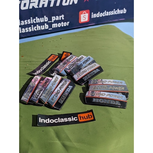 logo emblem emblim econo power honda sayap legshield honda astrea prima astrea star astrea 800 origi