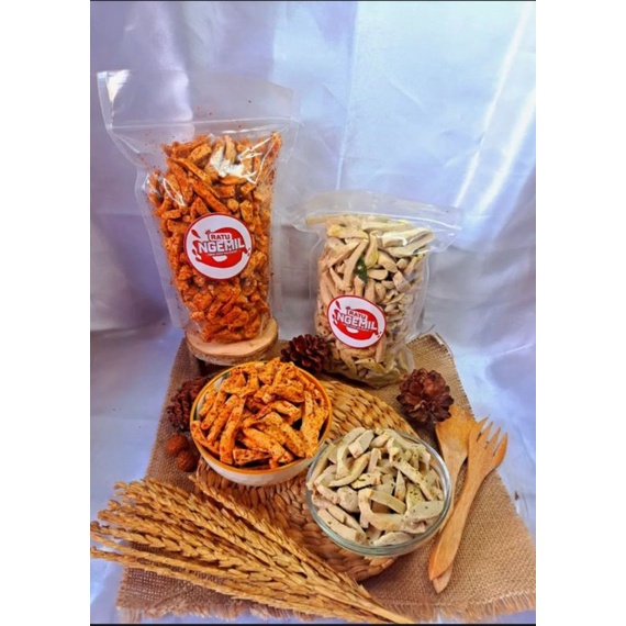 

basreng daun jeruk original dan pedas