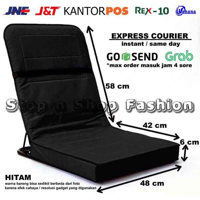 Kursi Santai Kursi Lesehan Bangku Kos Lipat Lantai Santai Dewasa Nyaman Anti Pegal