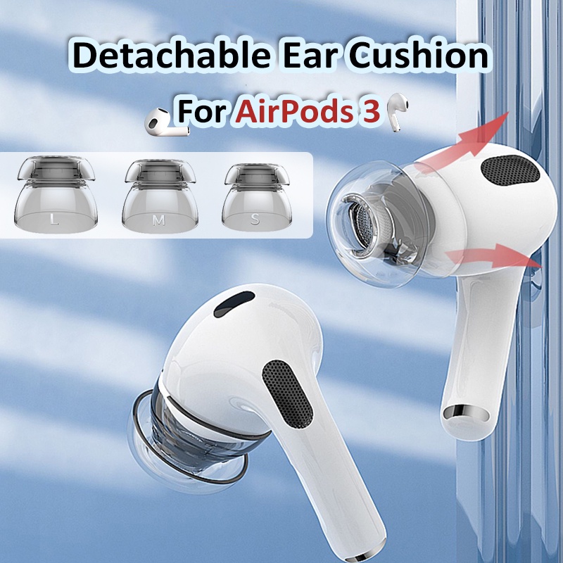 Cover Eartips Pengganti Anti Slip Untuk AirPods Generasi 3