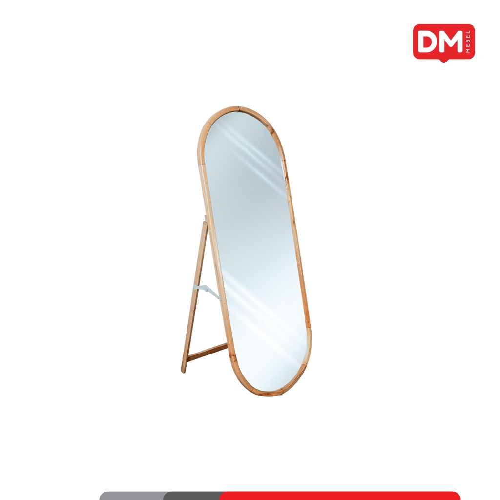 Standing Mirror Full Oval ANG - DM Mebel