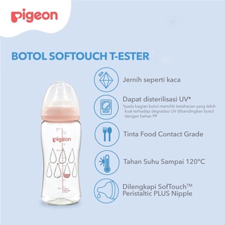 PIGEON BOTTLE T-ESTER WIDE NECK 300ML