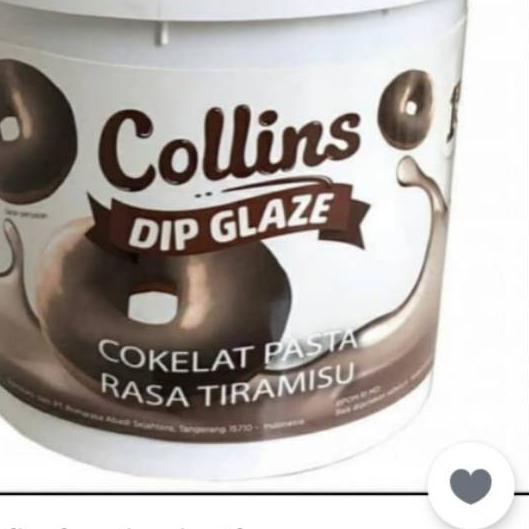 

READY ✅Collins Dip Glaze Tiramisu 1 Kg|SQ9