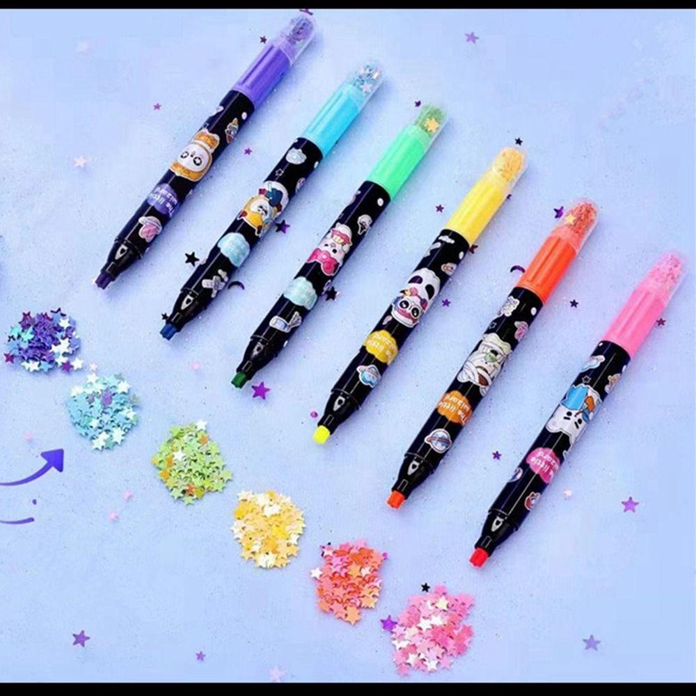 Mxbeauty Stabilo Pulpen Diary Siswa Sekolah Alat Tulis Sekolah Alat Tulis Kantor Tinta Pigmen Pulpen Gambar Berbentuk Bintang Liner Art Spidol Art Spidol