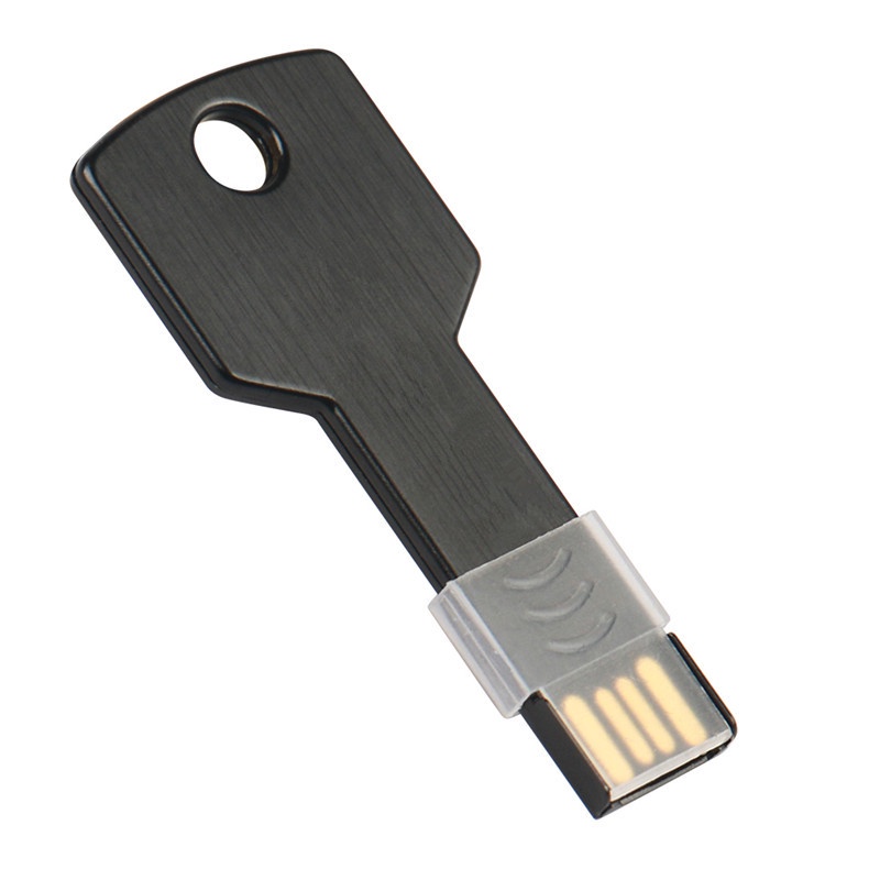 Flash Disk USB 1TB Bentuk Kunci Mini Bahan Metal