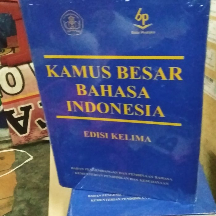 Buku Kamus Terbaru Besar Bahasa Indonesia(Kbbi) Edisi 5 Balai Pustaka