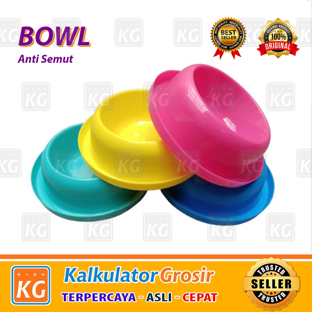 Tempat Makan Anti Semut / Tempat Makan Kucing / Pet Bowl / Cat Bowl / Dog Bowl / Cat Feeder Warna tempat makan single buat kucing anjing