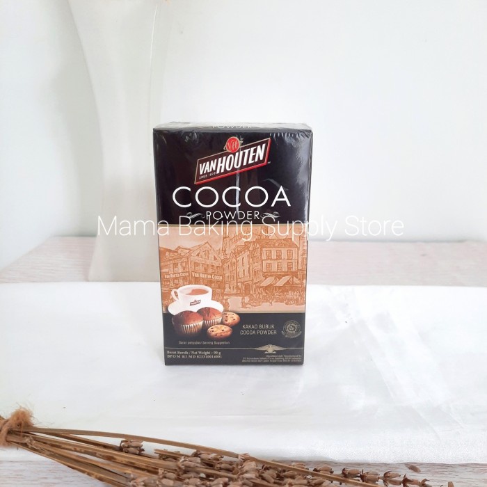 

VAN HOUTEN Cocoa Chocolate Powder Coklat Bubuk VAN HOUTEN 90 gr