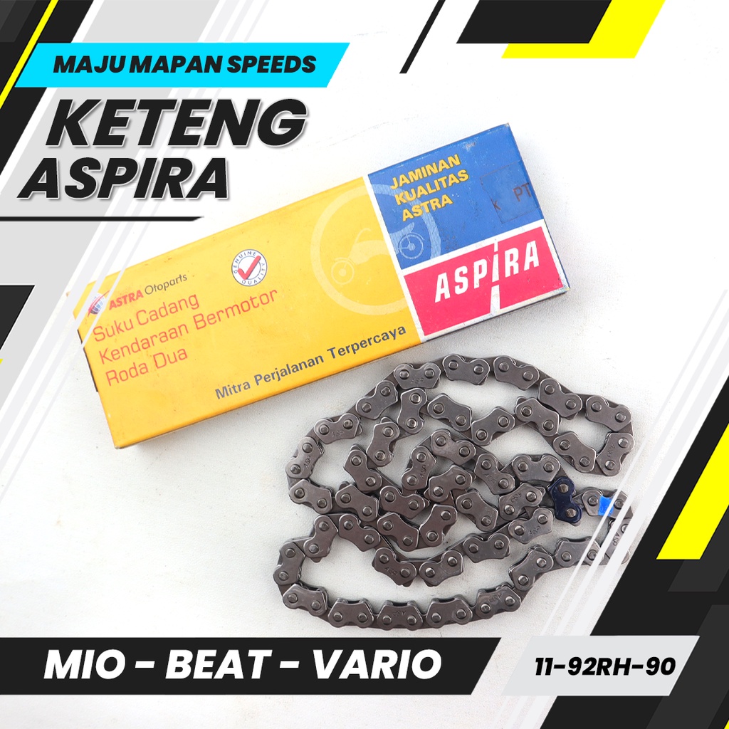 Rantai Keteng Mio - Beat - Vario Aspira ( 11-92RH-90 ) keteng only aspira