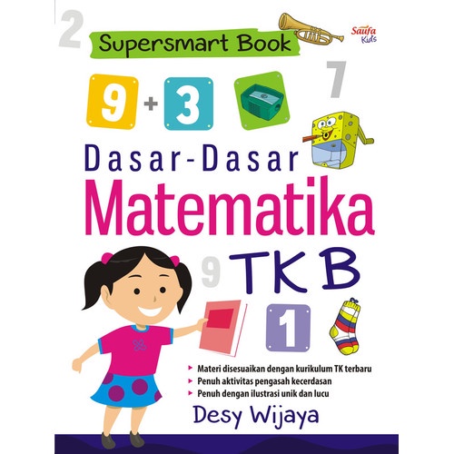 [BUKU ANAK] Supersmart Book; Dasar-Dasar Matematika TK B