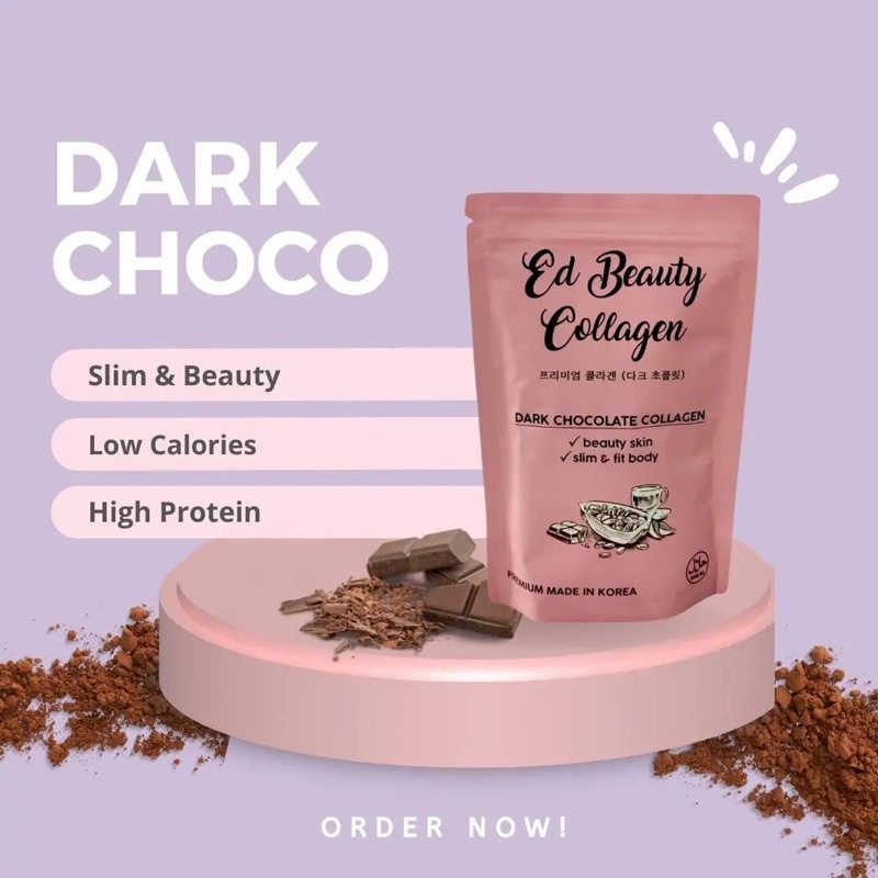 ED BEAUTY - Korean Collagen Darkchoco whitening Drink