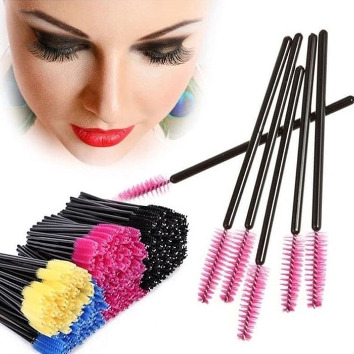 Hope Store - Sisir bulu mata Maskara Sikat Maskara Kuas Maskara Mascara Brush Spoolie Alis Key