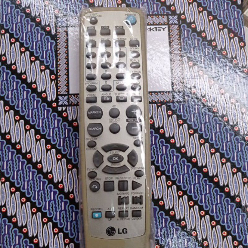 Remote compo dvd lg