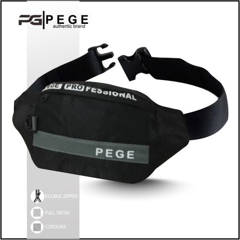 Tas Selempang Waistbag Pria Bisa Untuk Tas Pinggang Slempang Bahu  Distro Bahan Kordura - PG Souyate