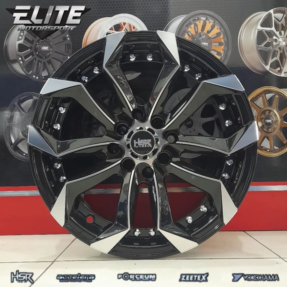 Velg HSR LABANG R16 Lebar 7 Velg Mobil Jazz Agya Ayla Lubang 4 Pcd 100