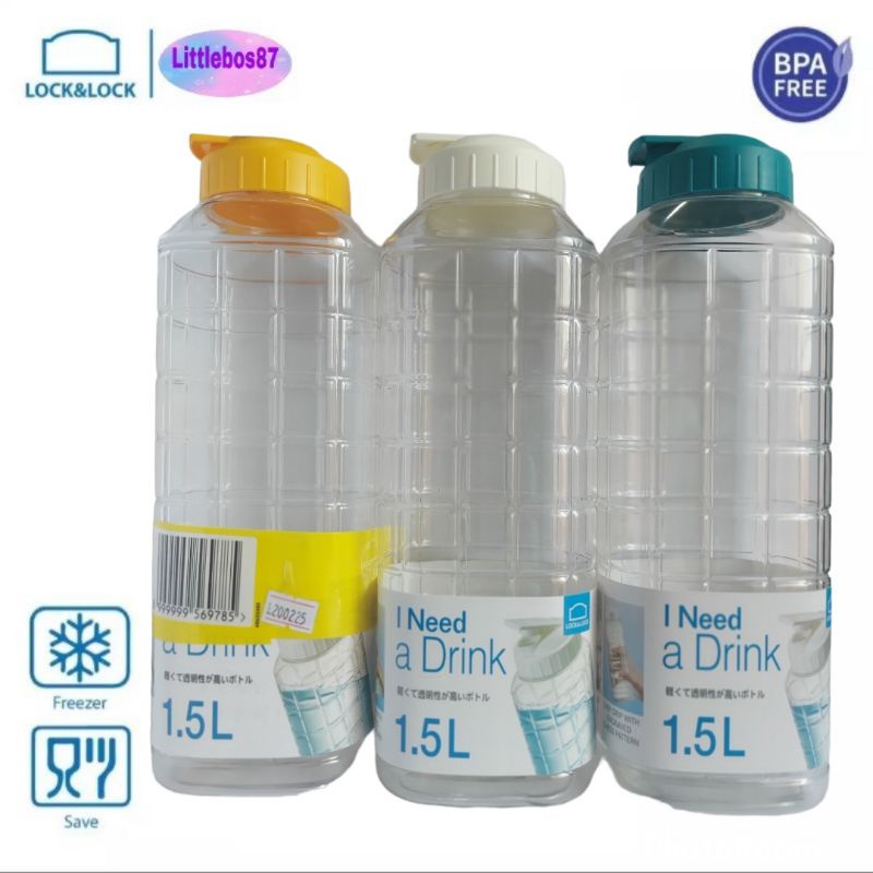 LocknLock Botol Air Minum 1.5L Chess Water Bottle  Lock &amp; Lock 1.5 Liter Besar