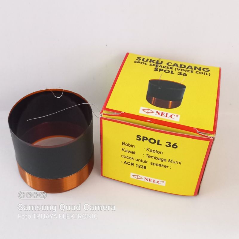 Spul / Voice Coil ACR 1238 Spol Speaker 36mm