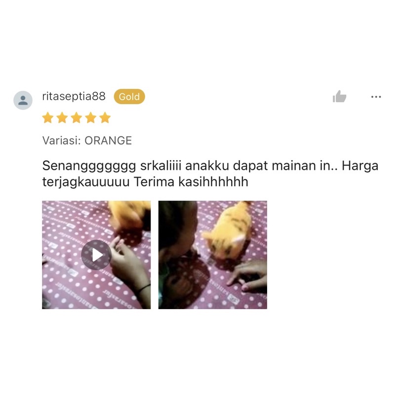 mainan kucing IMPORT berjalan dan musik