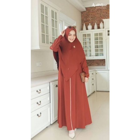 Gamis Khaira ORI alhijaz // gamis ceruty ORI // gamis simple // gamis mewah // ALHIJAZ