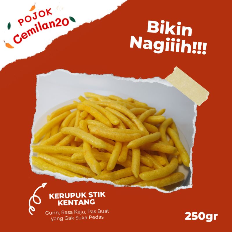 

KERUPUK STIK KENTANG