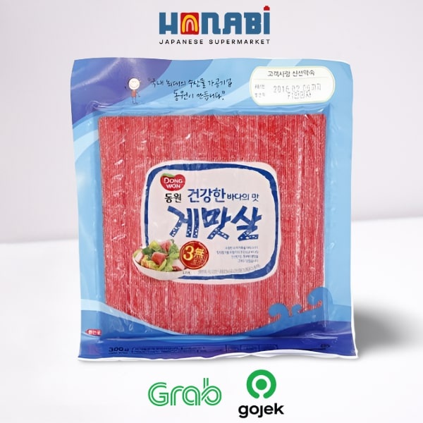 

Dongwon Imitation Crab Meat 300g - Kepiting Stick Made In Korea