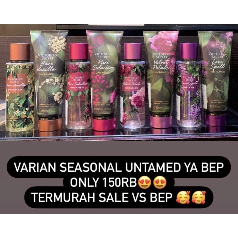 Jual Victoria secret sale varian untamed Shopee Indonesia