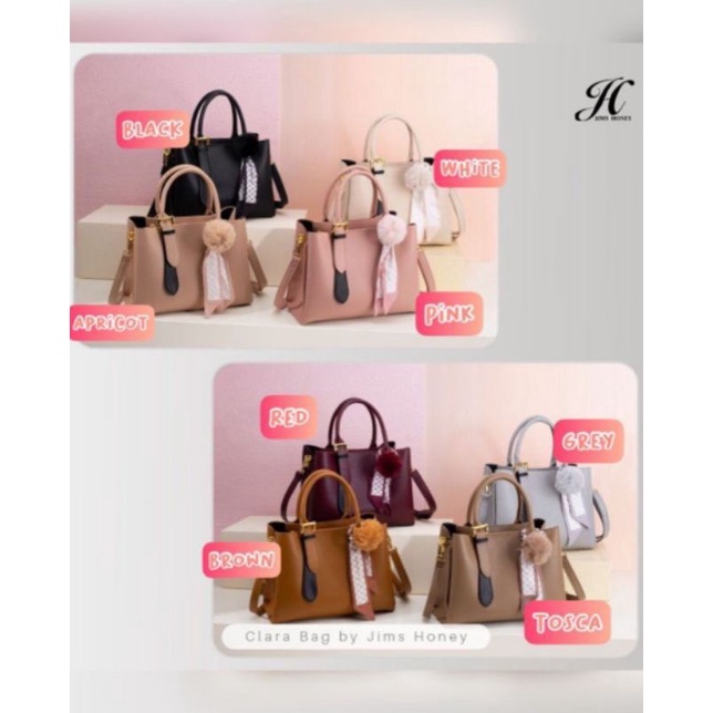 [New] Clara Bag || Tas Jims Honey Ukuran Besar