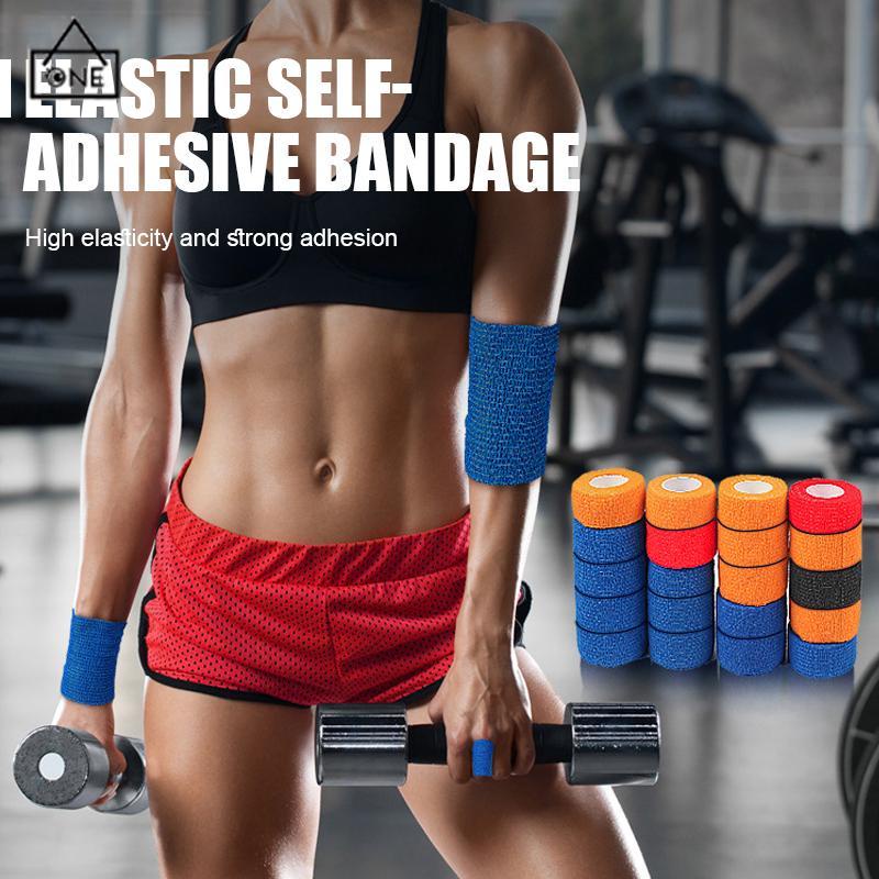 COD❤️Perban Perekat Diri Elastis  Perban Jari Menulis/ Pergelangan Kaki Olahraga Luar Ruangan-A.one