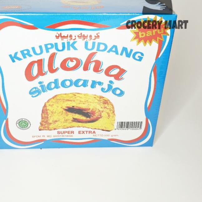 

limited STOCK!Krupuk Udang Aloha 500gr Sidoarjo / Kerupuk Shrimp Crackers|SQ7