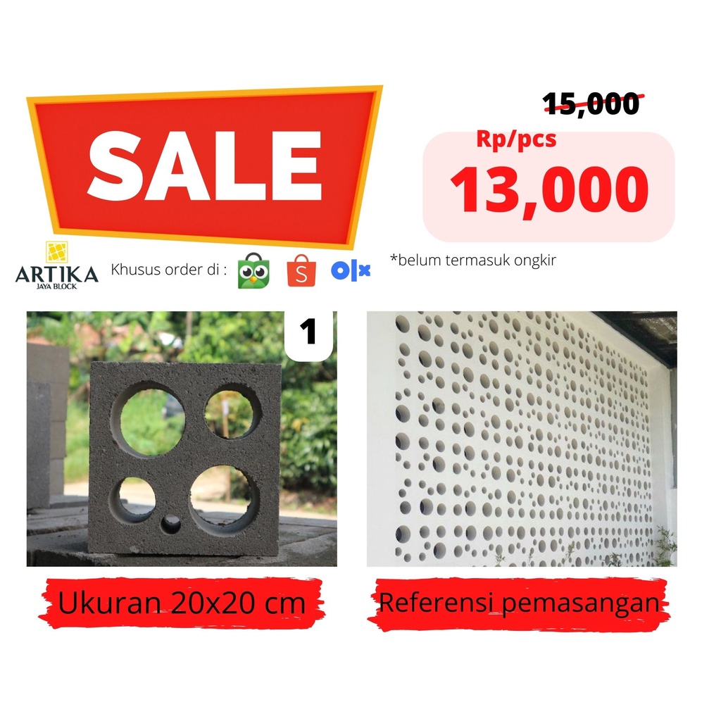 Roster / roster beton / roster minimalis /roster modern