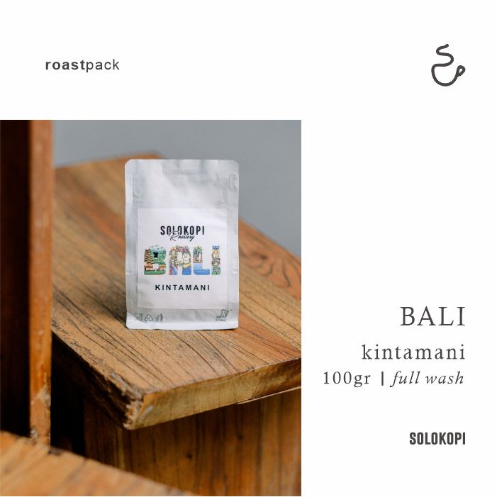 

ROASTED KOPI BALI KINTAMANI 100gr & 200gr SOLOKOPI BIJI/BUBUK