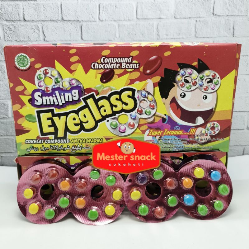 Smiling Eyeglass (1 pack isi 40 pcs)