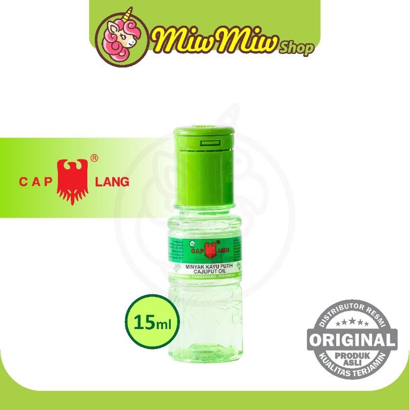 Cap Lang 15/30/60/120 ml Minyak Kayu Putih