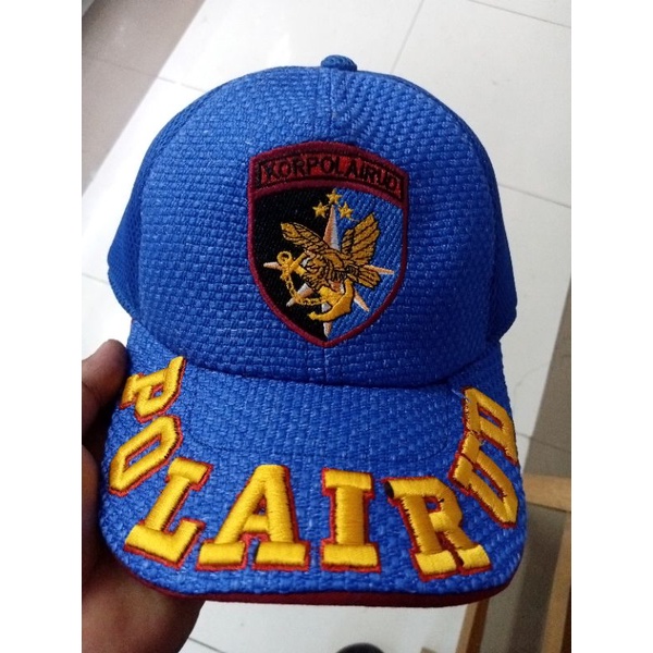 Topi Biru Airud Bintara