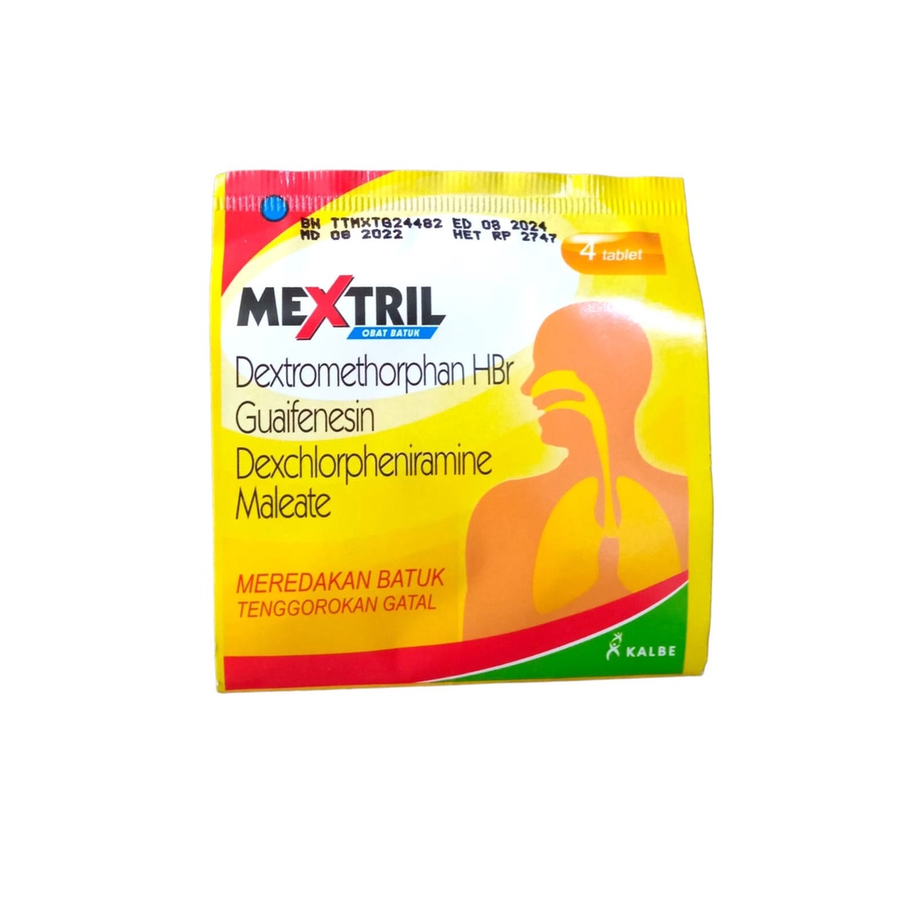 MEXTRIL OBAT BATUK 4 TABLET