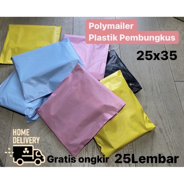 

Murah Polymailer 25X35 (25 Lembar) Plastik Pembungkus Paling Murah!!! Promo