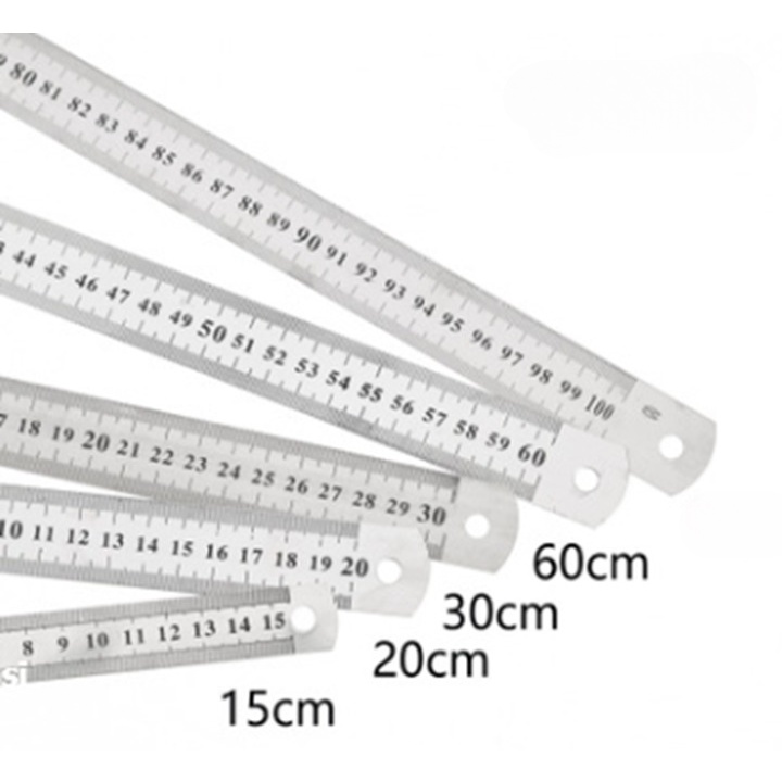 

[GI] Penggaris Besi 15cm/20cm/30cm/60cm (018035)/(0184029)/(0184030)/(0184031)