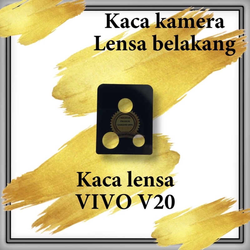 Lensa Kaca Kamera Belakang Vivo V20 Sudah Sama Lem