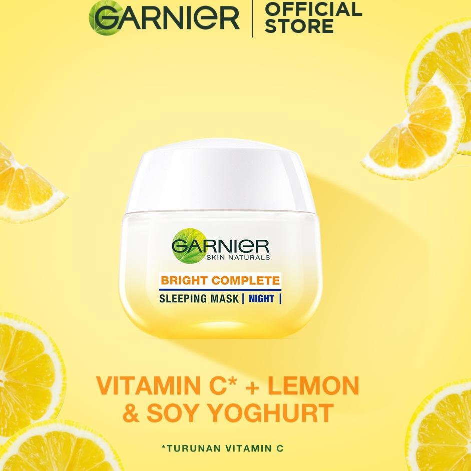 Big Discount9.9 Garnier Bright Complete White Speed Sleeping Mask Night Cream - 50 ml- Skincare (Lig