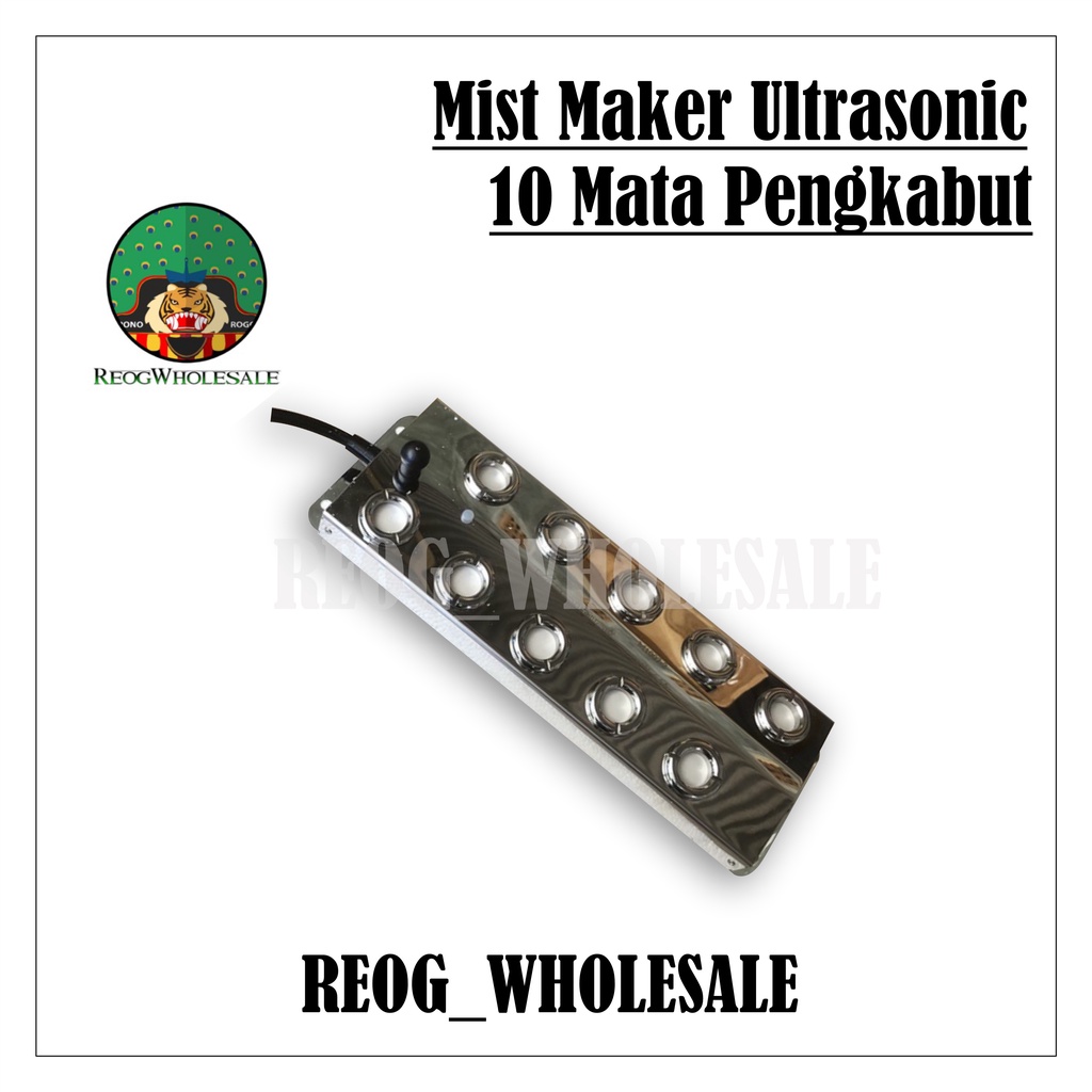 Mist Maker Ultrasonic 10 mata Pengkabut/Pengembun Humifider Terbaru