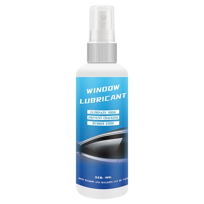 Spray Pelumas Karet Strip Jendela Kaca Mobil Windows Lubricant 100ml